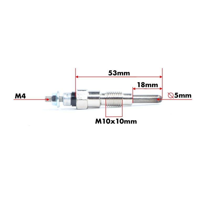 Gloeibougie | Gloeispiraal Kubota B1200-B1702 | B5000-B7100