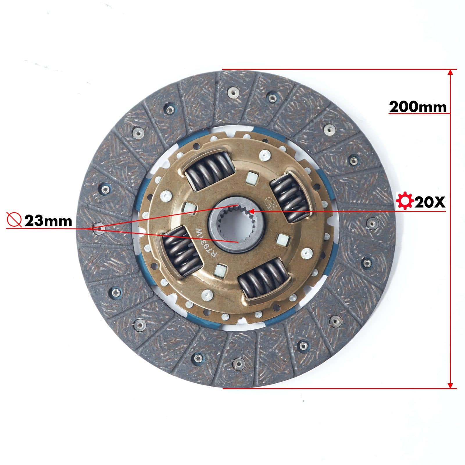 Koppelingsset Yanmar YM Type 4