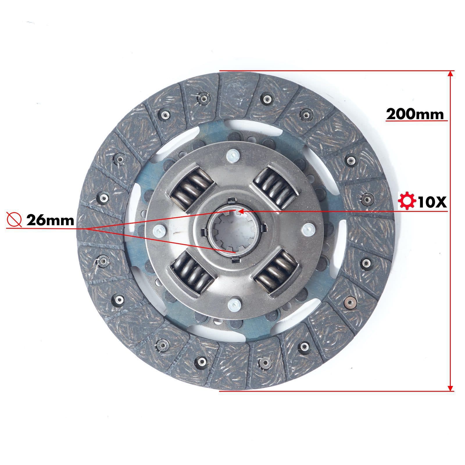 Koppelingsplaat Kubota Aste | B