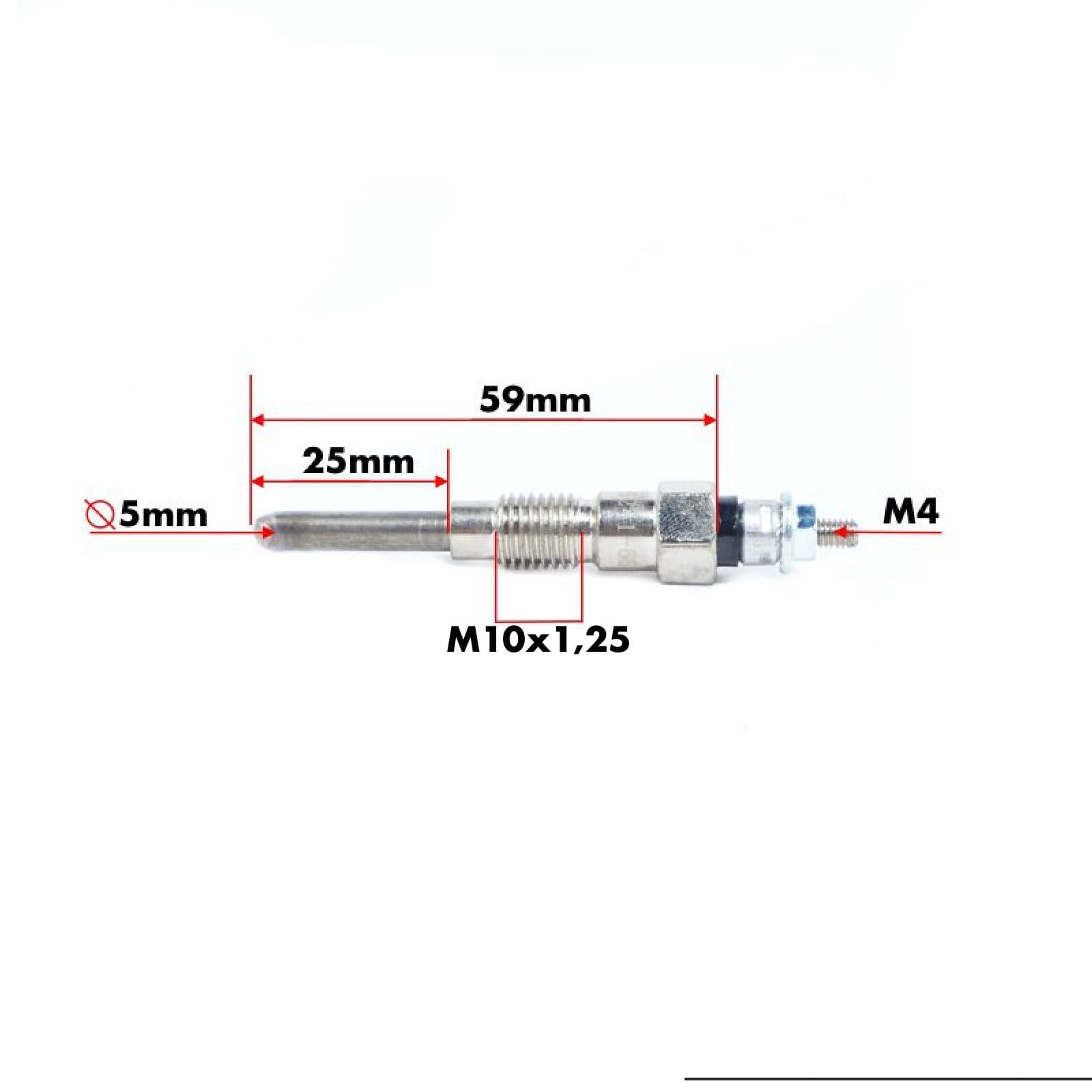Gloeibougie | Gloeispiraal Kubota A-15 - A-195 | GB 20 | Shop4Trac