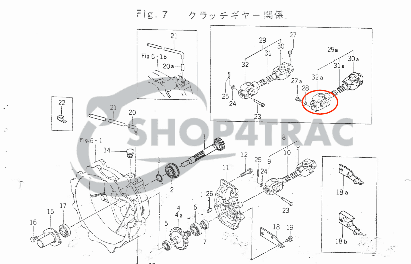 Cardan tussenas Iseki TU Landhope <17PK | Shop4Trac