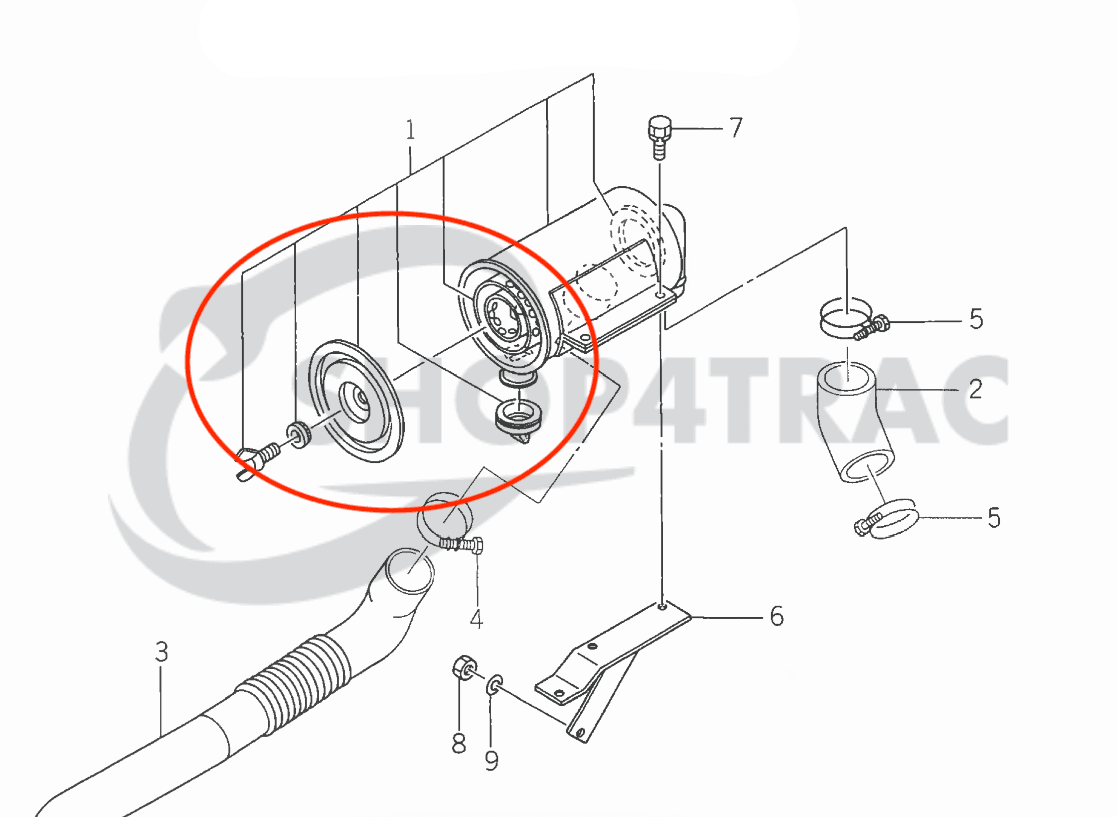 Luchtfilter | Iseki Landhope TU120 - TU177F | SIAL TF3-TF17 | SG13 - SG17 | TU318 - 3