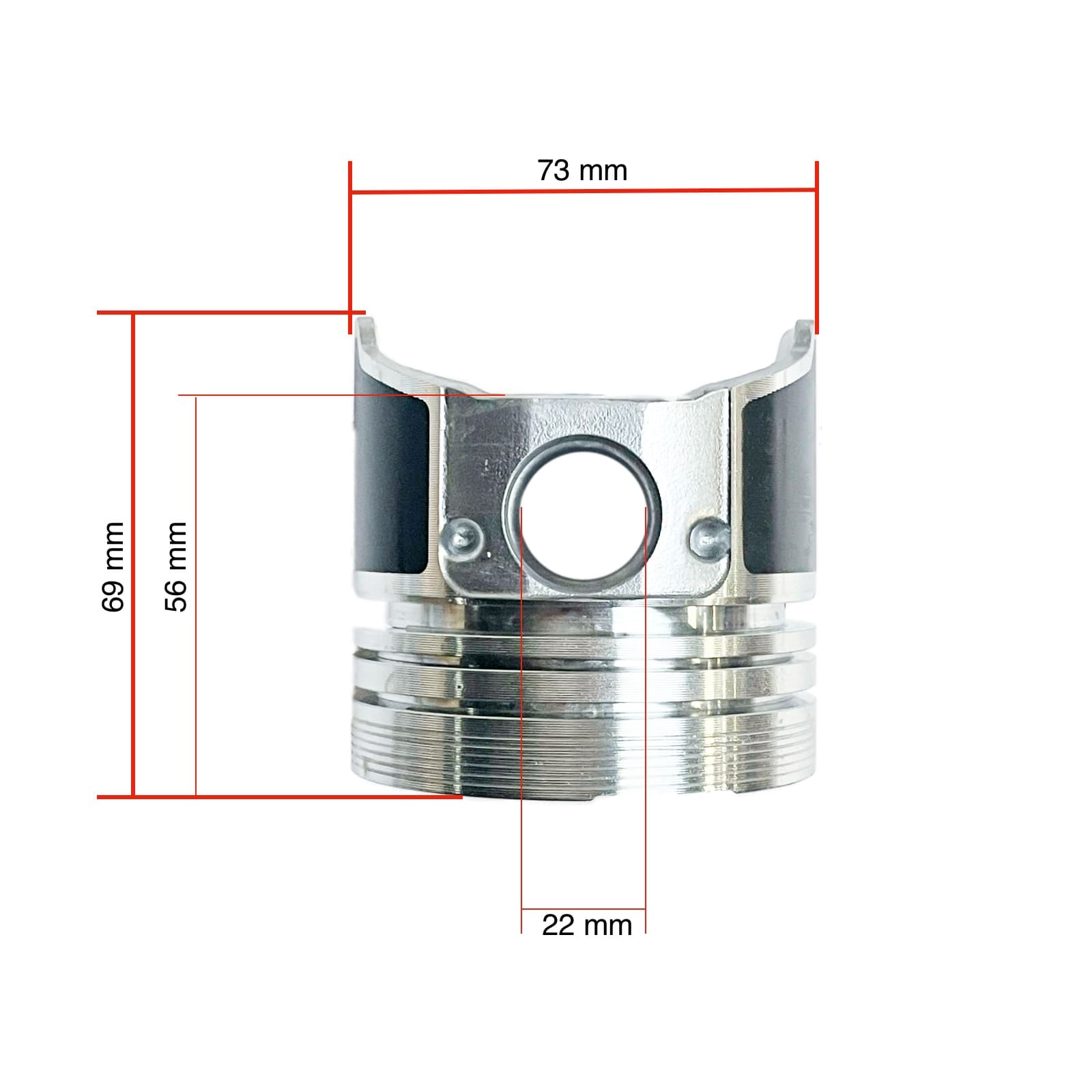 Kolben Kubota D905 | A-15 | A-155 | B1700 | BX2200 - 2
