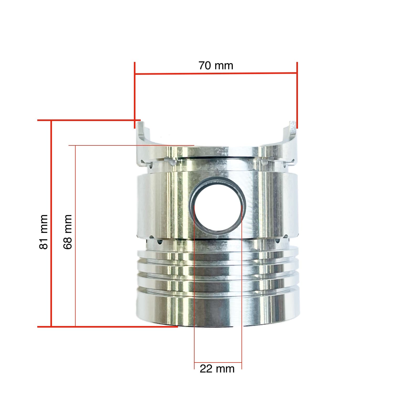 Piston Kubota ZL600 | B6000 - 2