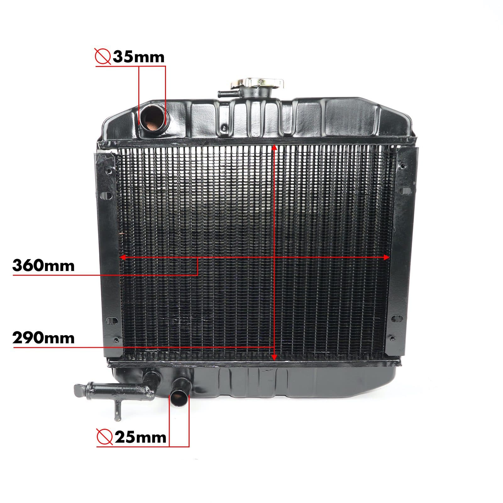 Radiateur Iseki Landhope TU180-
