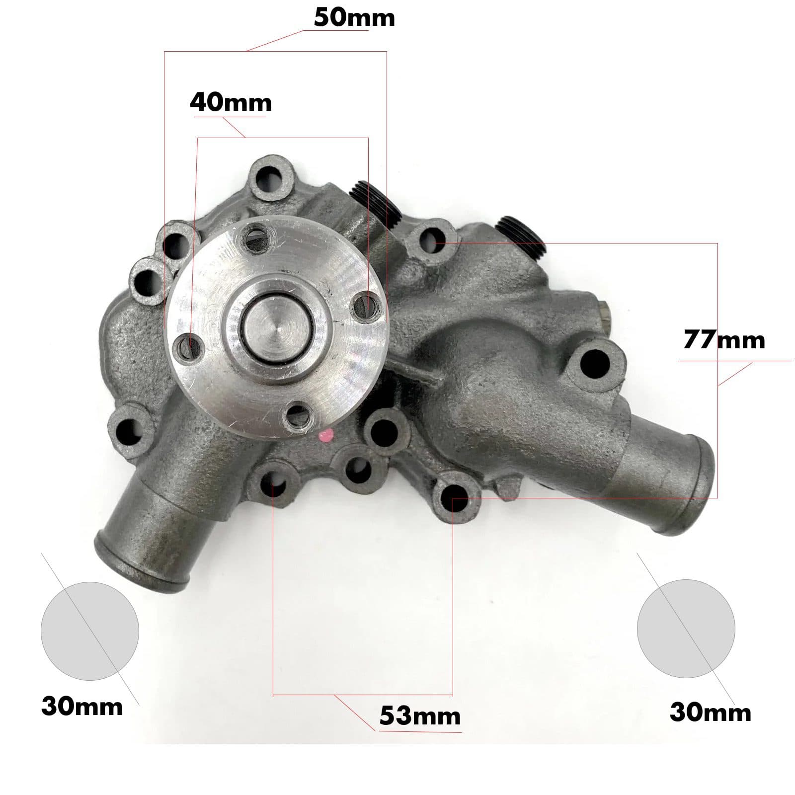 Waterpomp Shibaura ST | P | SP | NH TC18-TC24