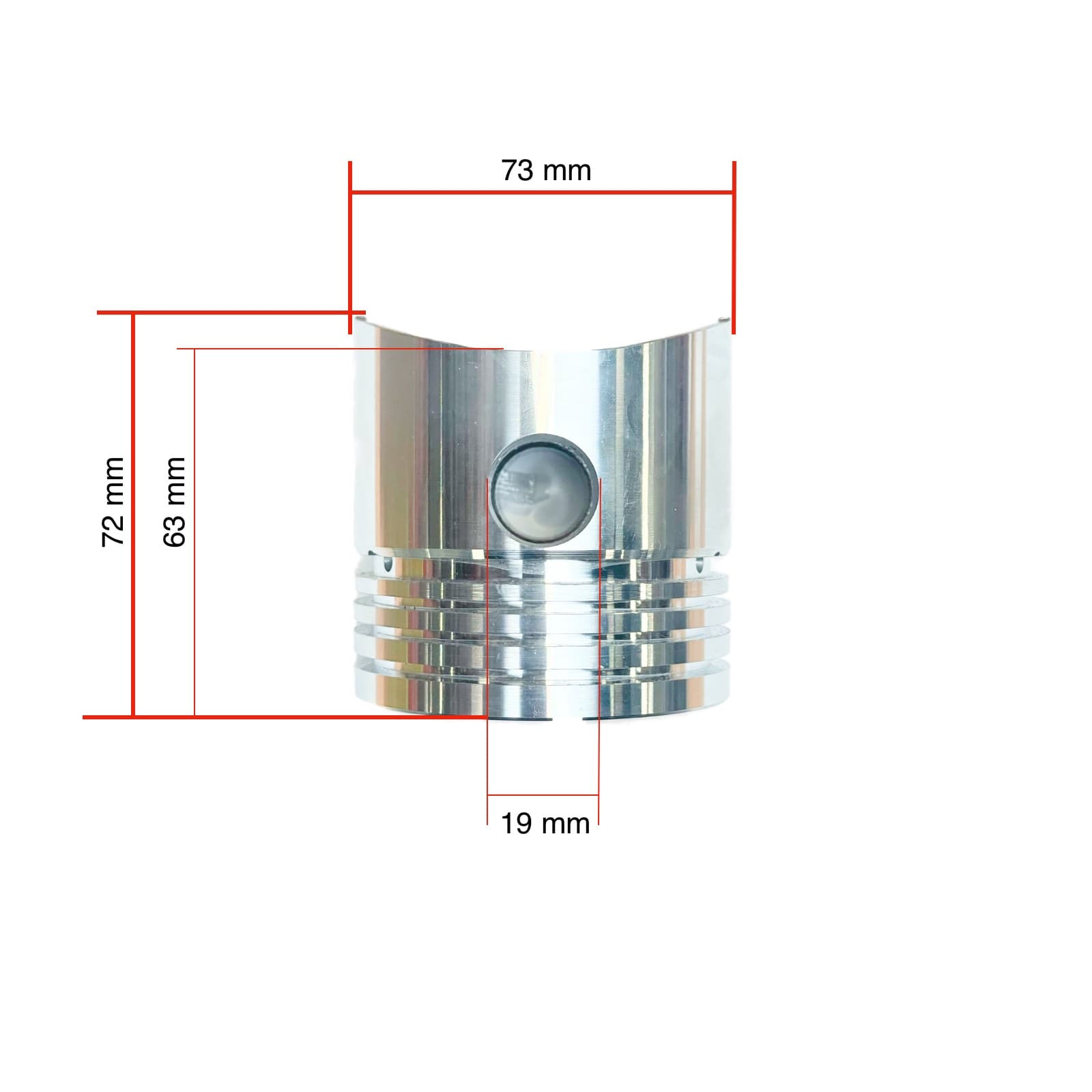 Kolben Mitsubishi KE70 | Iseki TX1300 | Mitsubishi D1300 - 2