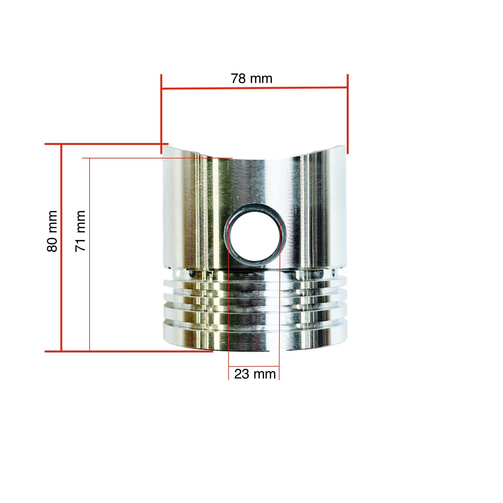 Kolben Mitsubishi KE75 | Iseki TX1500 | Mitsubishi D1500 - 2