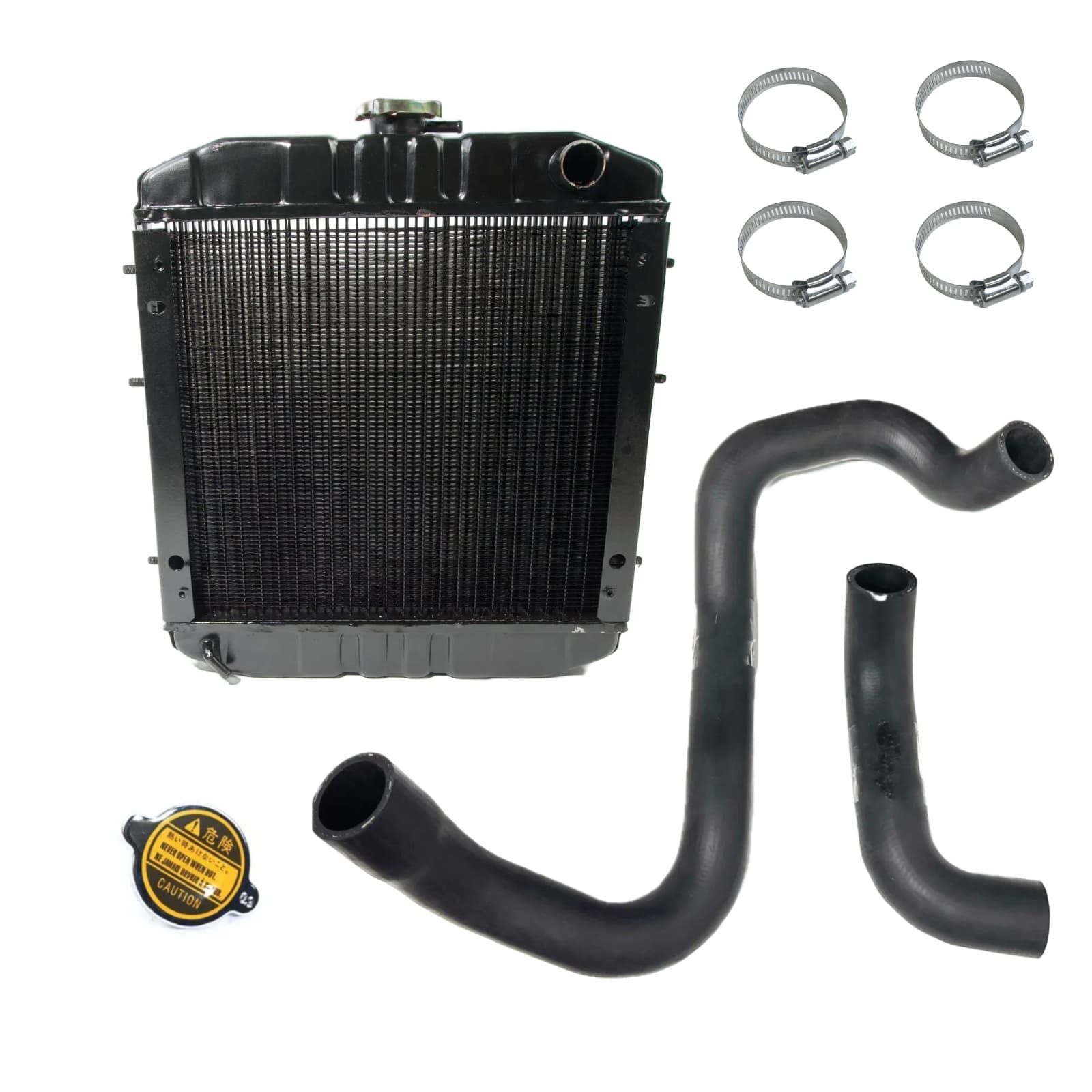 Kühler Iseki TA207 - TA287 | TA525 - TA530 | 5035 inkl. Kühlerschläuche