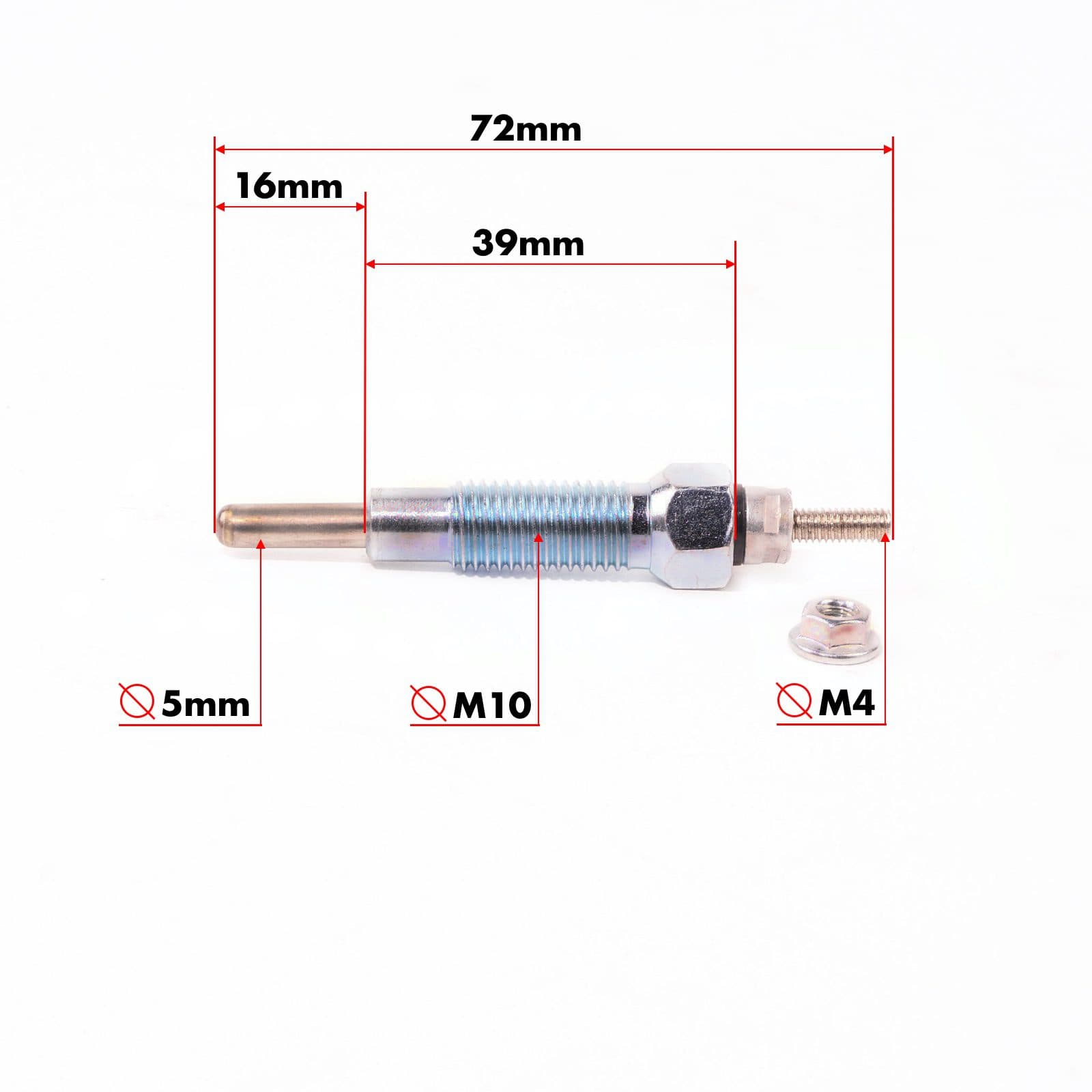 Gloeibougie | Gloeiplug Kubota V1702 | V1902