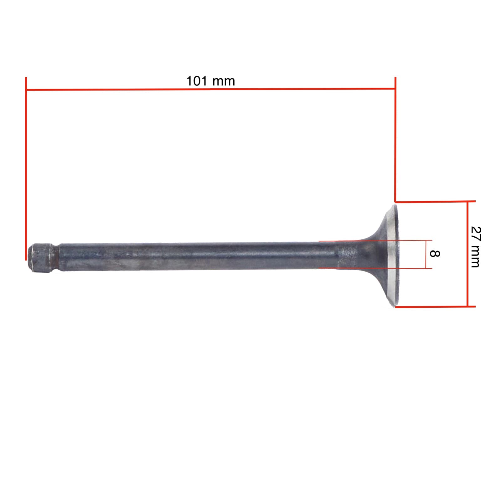 Auslassventil Kubota Z650 Z750 Z751 Z851 - 2