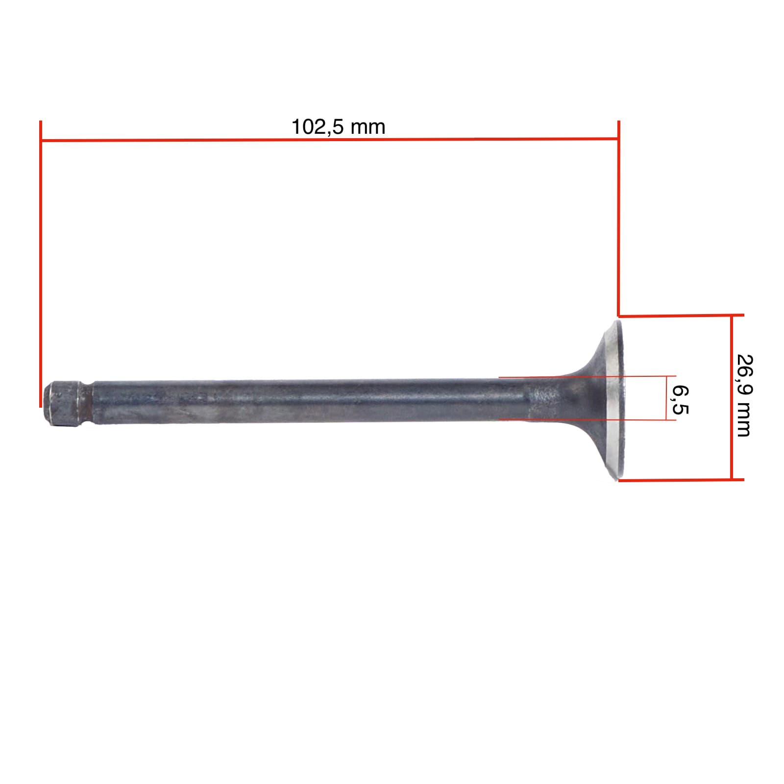 Auslassventil Mitsubishi S3L - S3L2 - S4L - S4L2 | Weidemann | Pel-job | Mahindra - 2