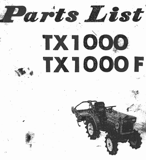 Handleiding Iseki Landhope TX1000 – TX1000F | Shop4Trac