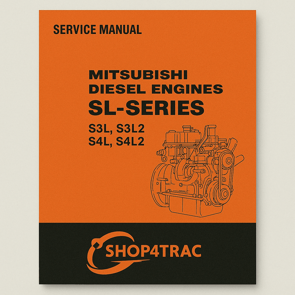 Handbuch Mitsubishi S3L | S3L2 | Staffel 4, Staffel 2 | S4L Vetus | Sohle | Deutz | Atlas | Mahindra | Raupe