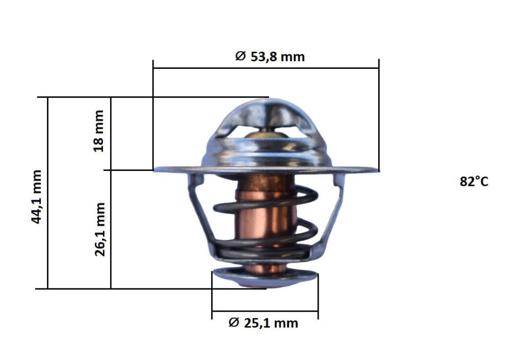 Thermostaat Hinomoto C142 – C174 | E1802 – E2304 | E202 – E324 | E21 – E25 | Gutbrod | Shop4Trac