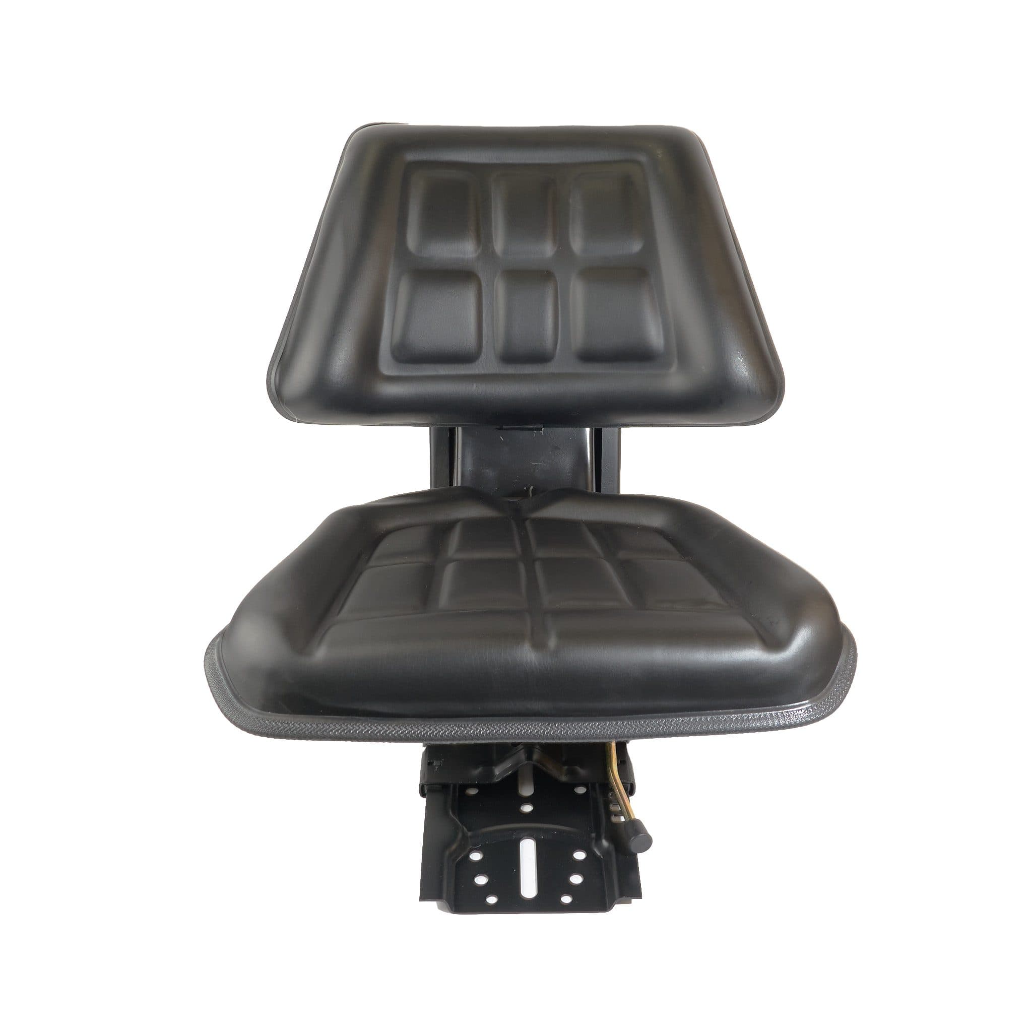 Luxe minitractor stoel | Rails | geveerd | zonder Armsteunen