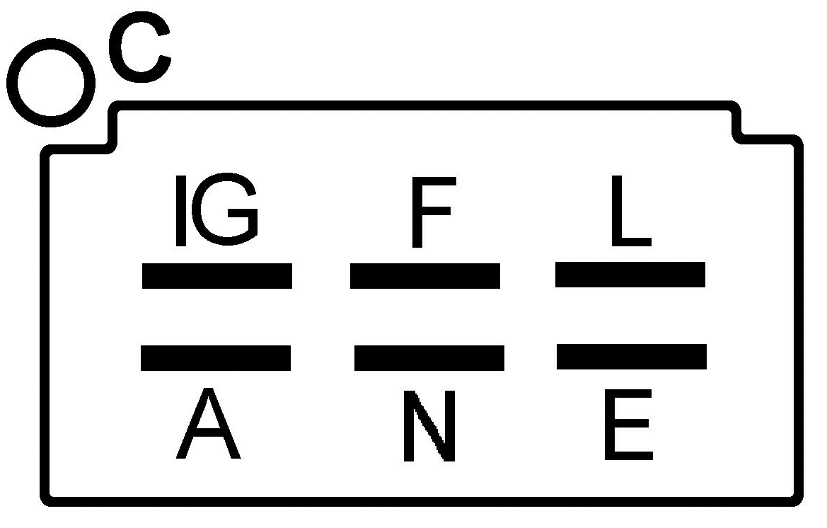 Spanningsregelaar Mitsubishi KE70 | KE75 D1300 MT372 | Iseki TX1000 - TX1500 | Shop4Trac