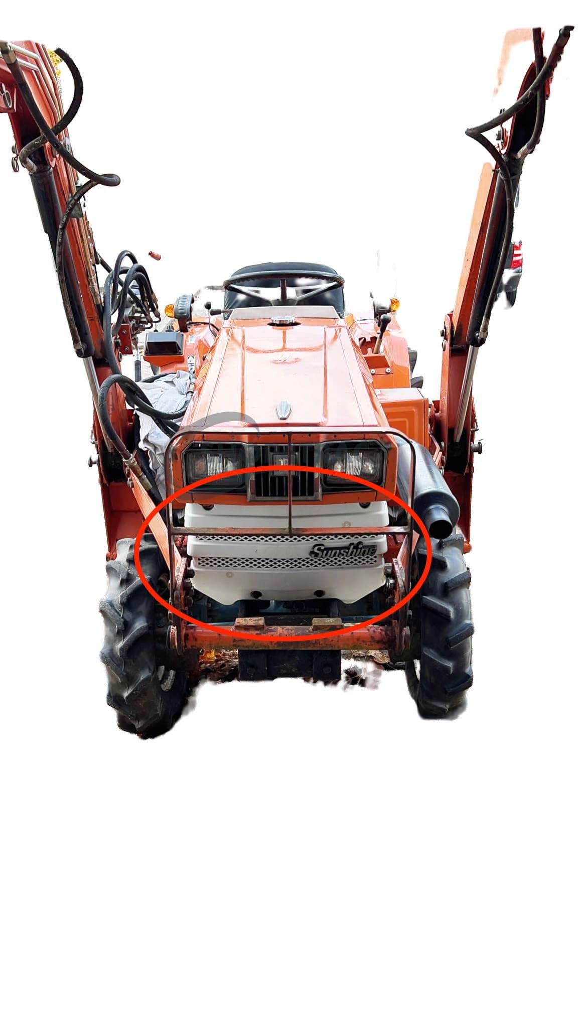 Grill Kubota B1200 - B1502 | Zen-noh ZB1200 - ZB1702 - 2