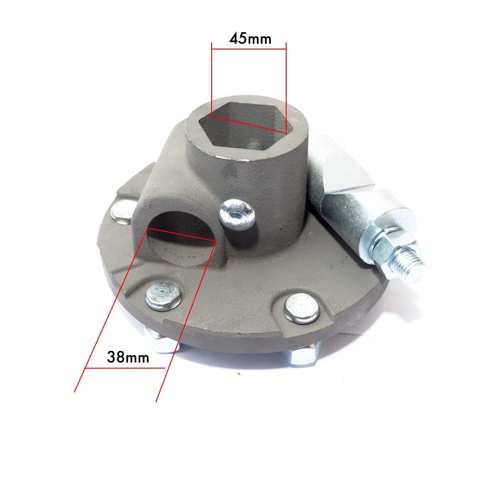 Steekas velg – Wielnaaf Kubota B1550 - B2410 | B4200 | B5100 - B7610 | B1700 - B2100 - 4
