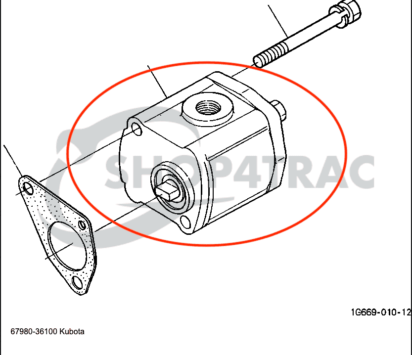 Hydrauliek pomp 67980-36100