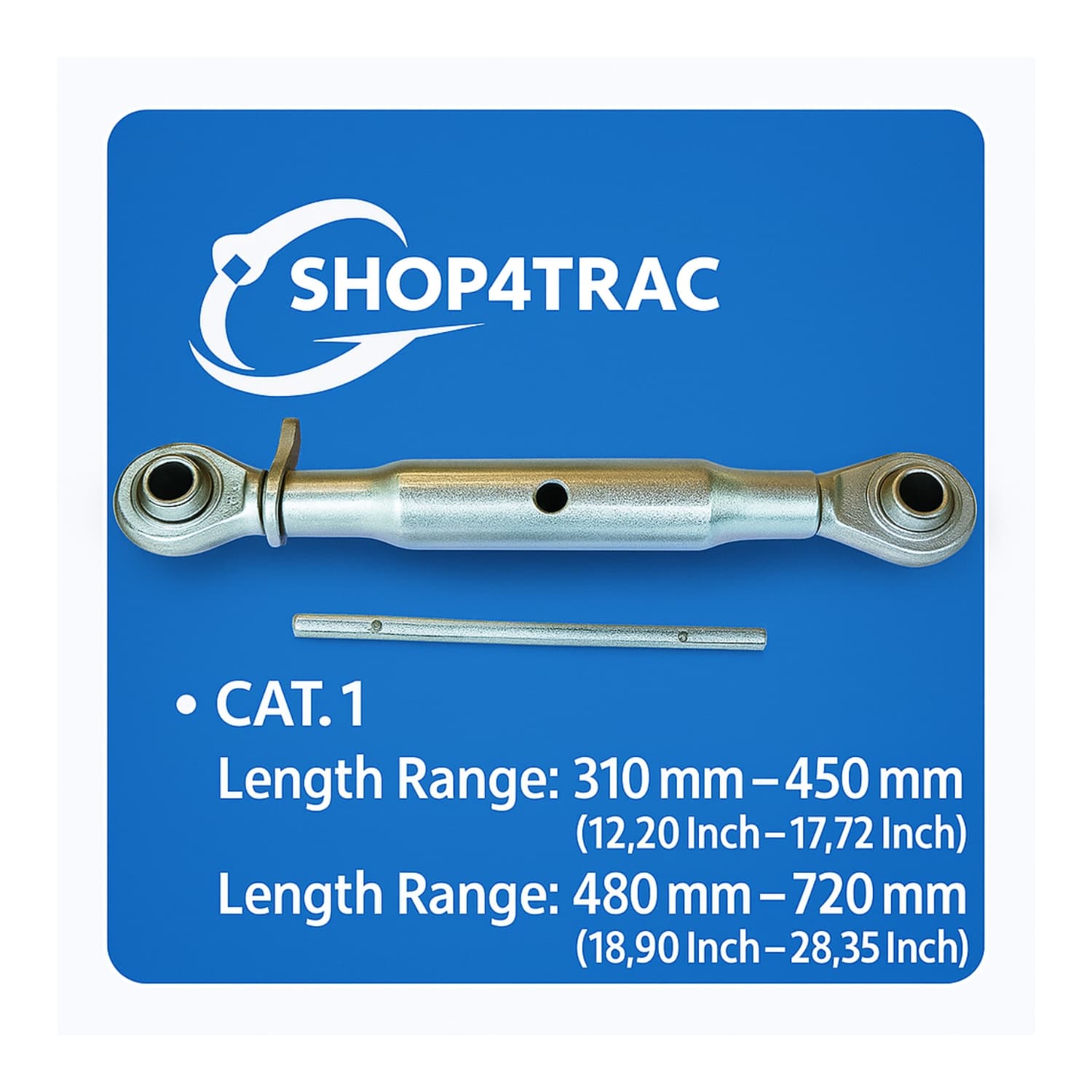 Top-Link Kat.1 | Kubota – Yanmar – Shibaura – Hinomoto – Iseki