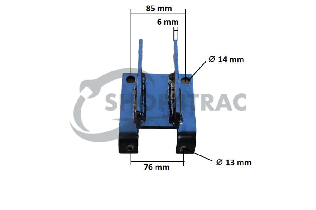 Topstang bevestiging | Topstanghouder Kubota B5000 - B7001 | B1200 - B7100 - 7