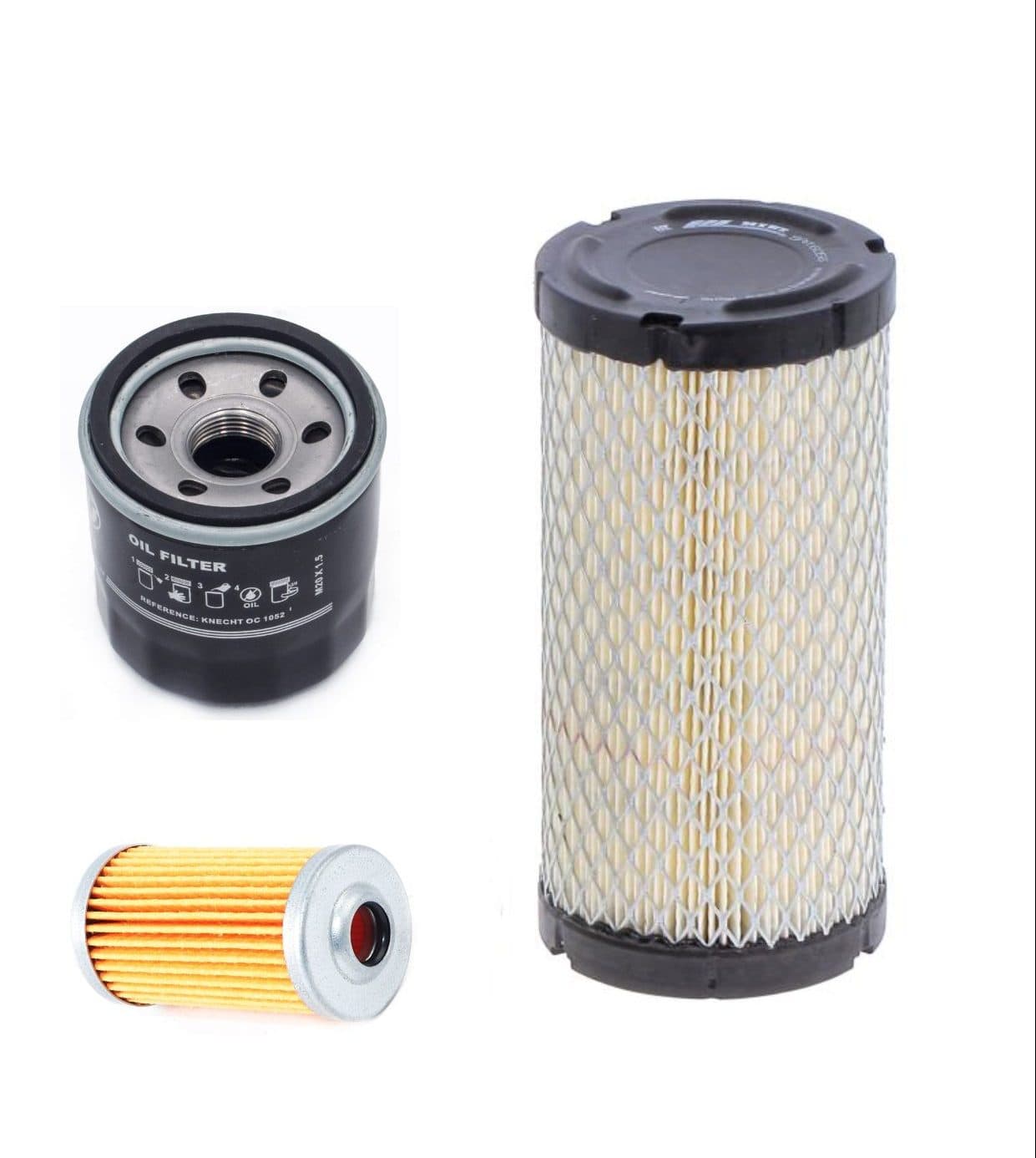 Filterset Yanmar AF15 - AF18 | AF116 - AF180 | KE-13 - KE-18 | 3TNE74 - 3TNE68