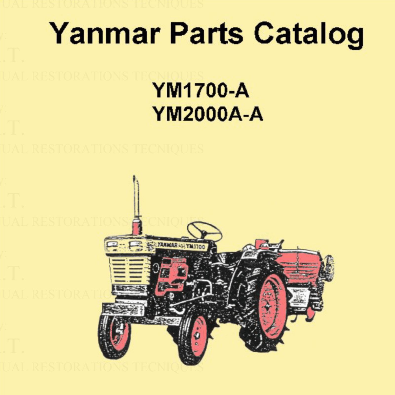 Yanmar YM1700 | YM2000 Teileliste