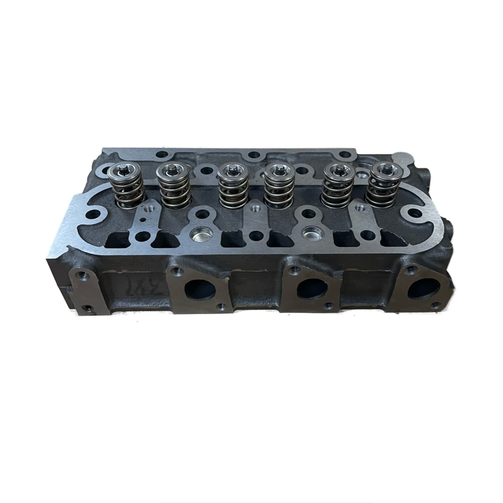 Cilinderkop compleet Kubota | D1105 | D1305 A-19 A-195 | GB20 | Bobcat | Versie 1 | E2B - E3B motoren - 4