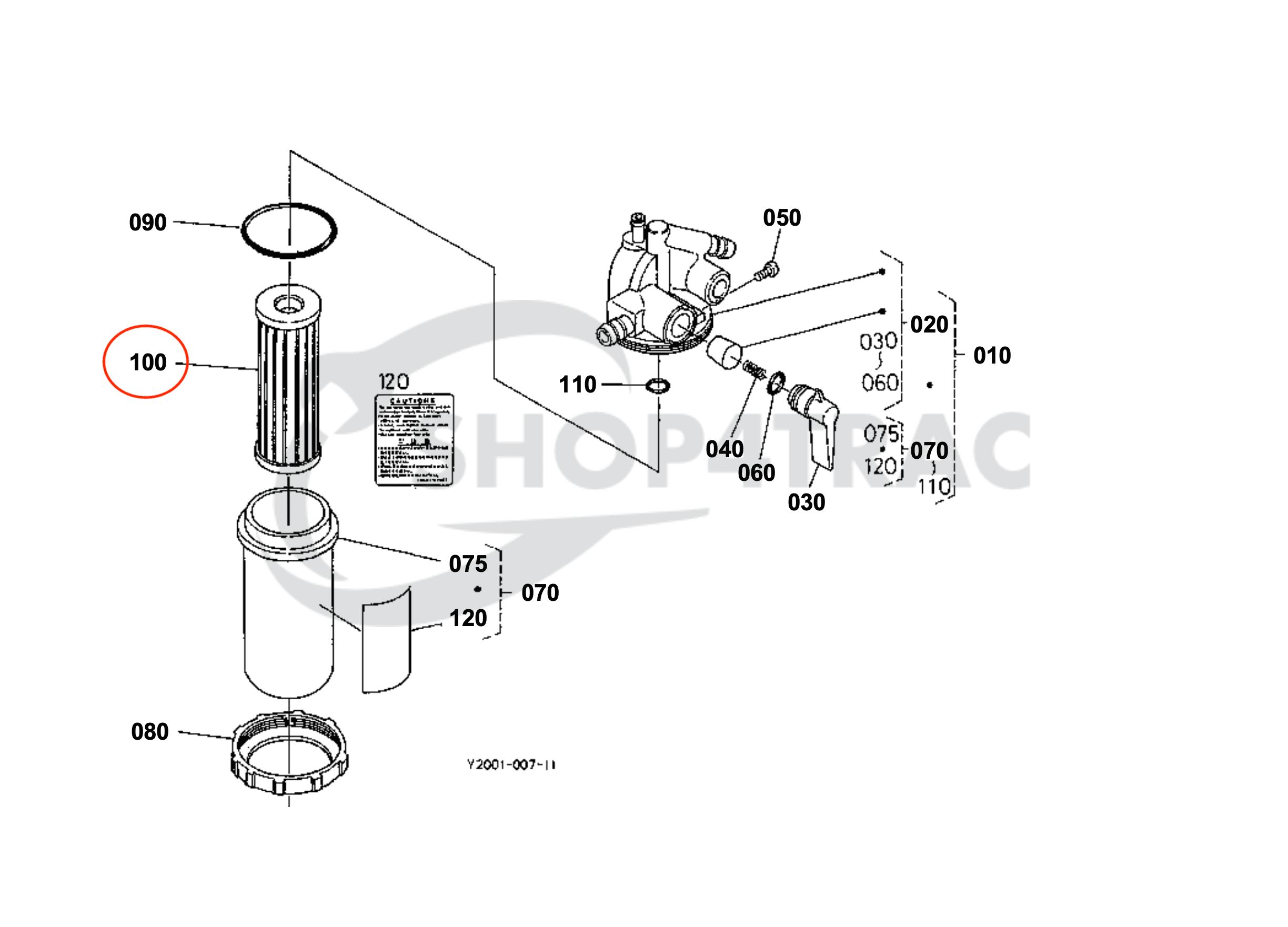 Filterset Kubota B2150 | B2150HST - B9200HST | D950 - 4
