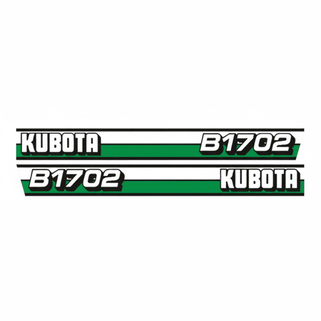Aufkleber | Aufklebersatz Kubota B1702 | B-Serie
