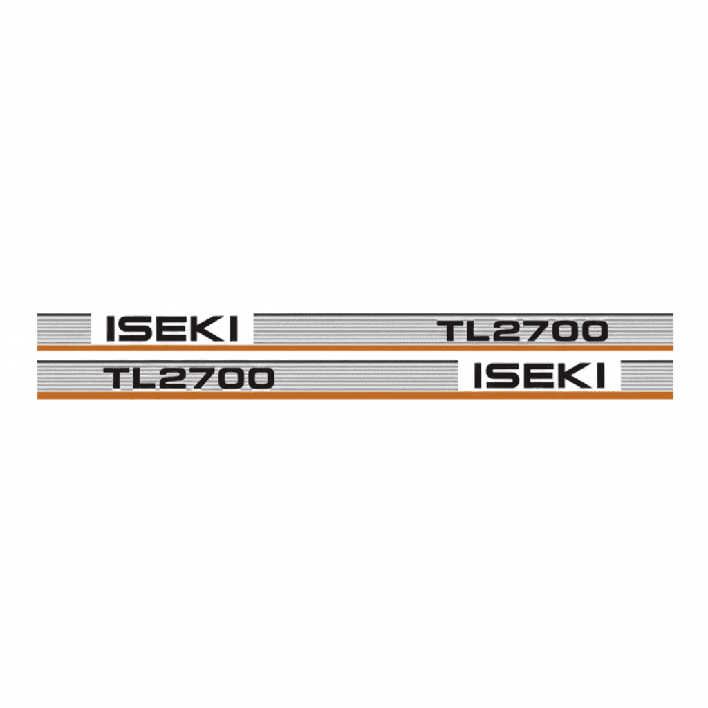 Aufkleber | Aufklebersatz Iseki TL2700 | TL-Serie