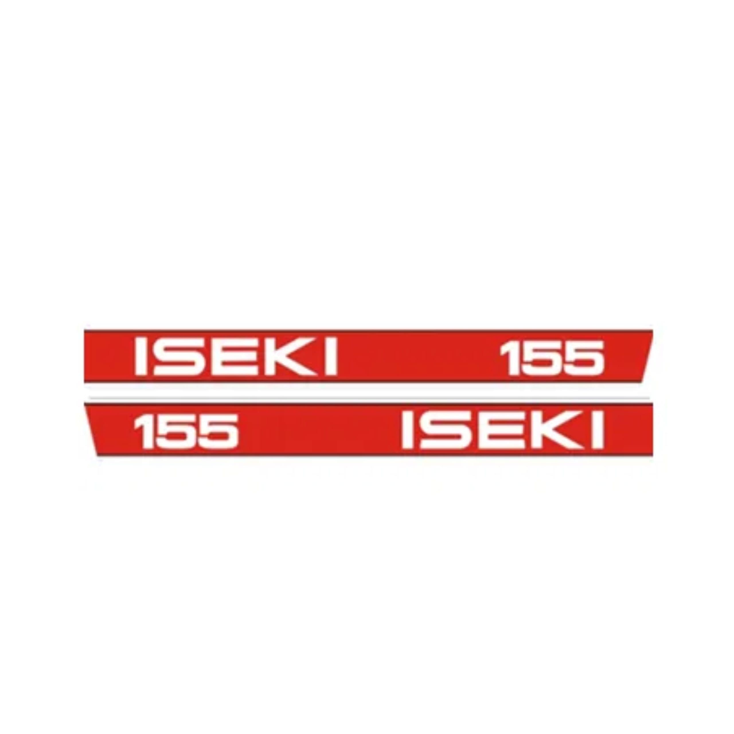 Stickerset Iseki TX155 | TX Series - Complete Set & Originele Look