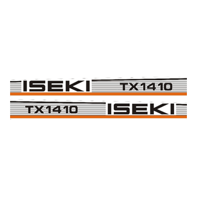 Stickerset Iseki TX1410 | TX Series - Complete Set & Originele Look