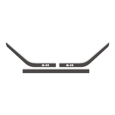 Sticker | Stickerset Kubota A14 | ASTE Series