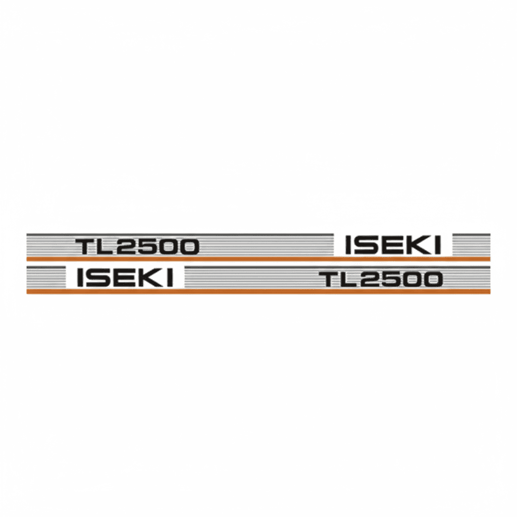 Aufkleber | Aufklebersatz Iseki TL2500 | TL-Serie