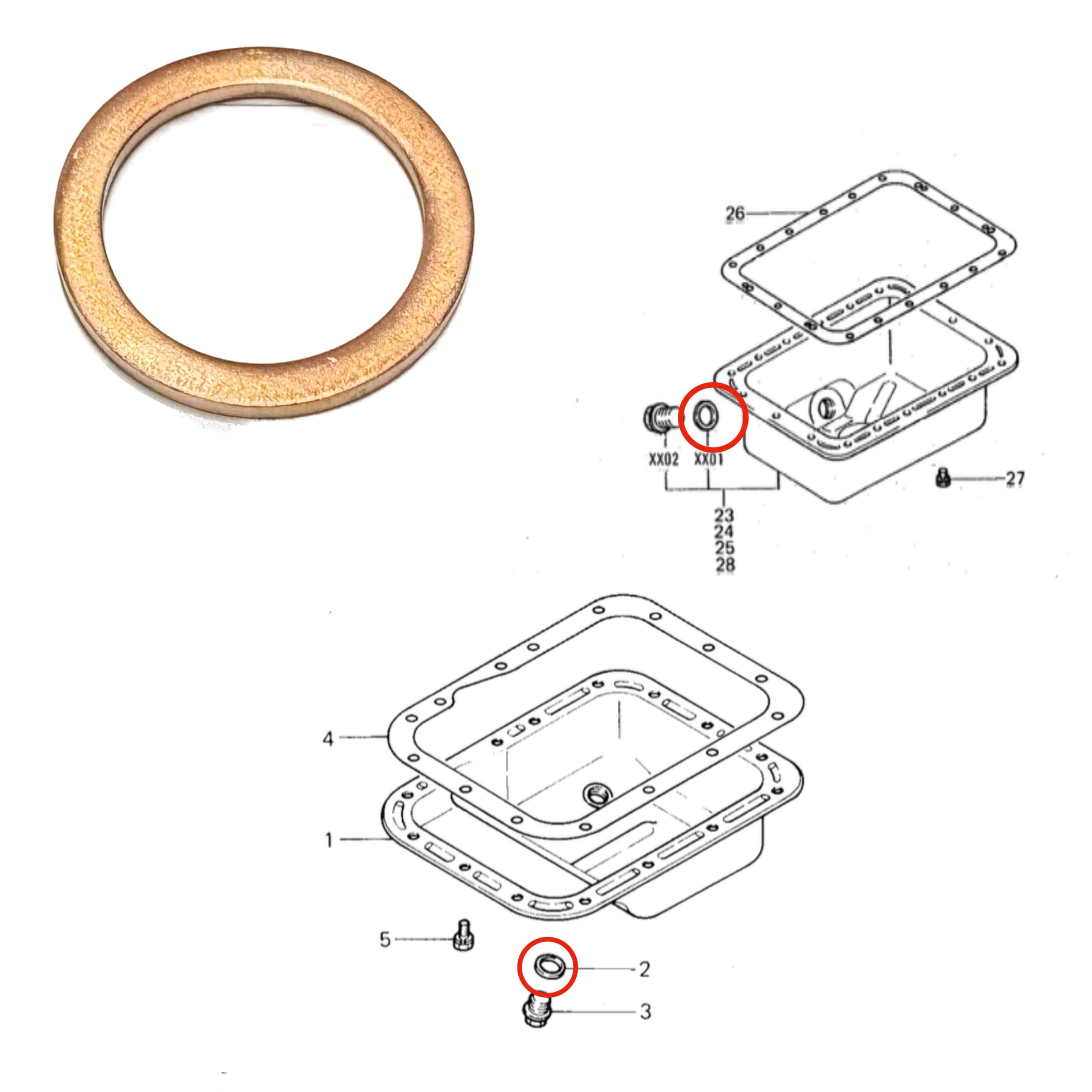 Filterset Mitsubishi MT135 - MT185 | MT205 - MT286 | MT305 - MT367 - 3