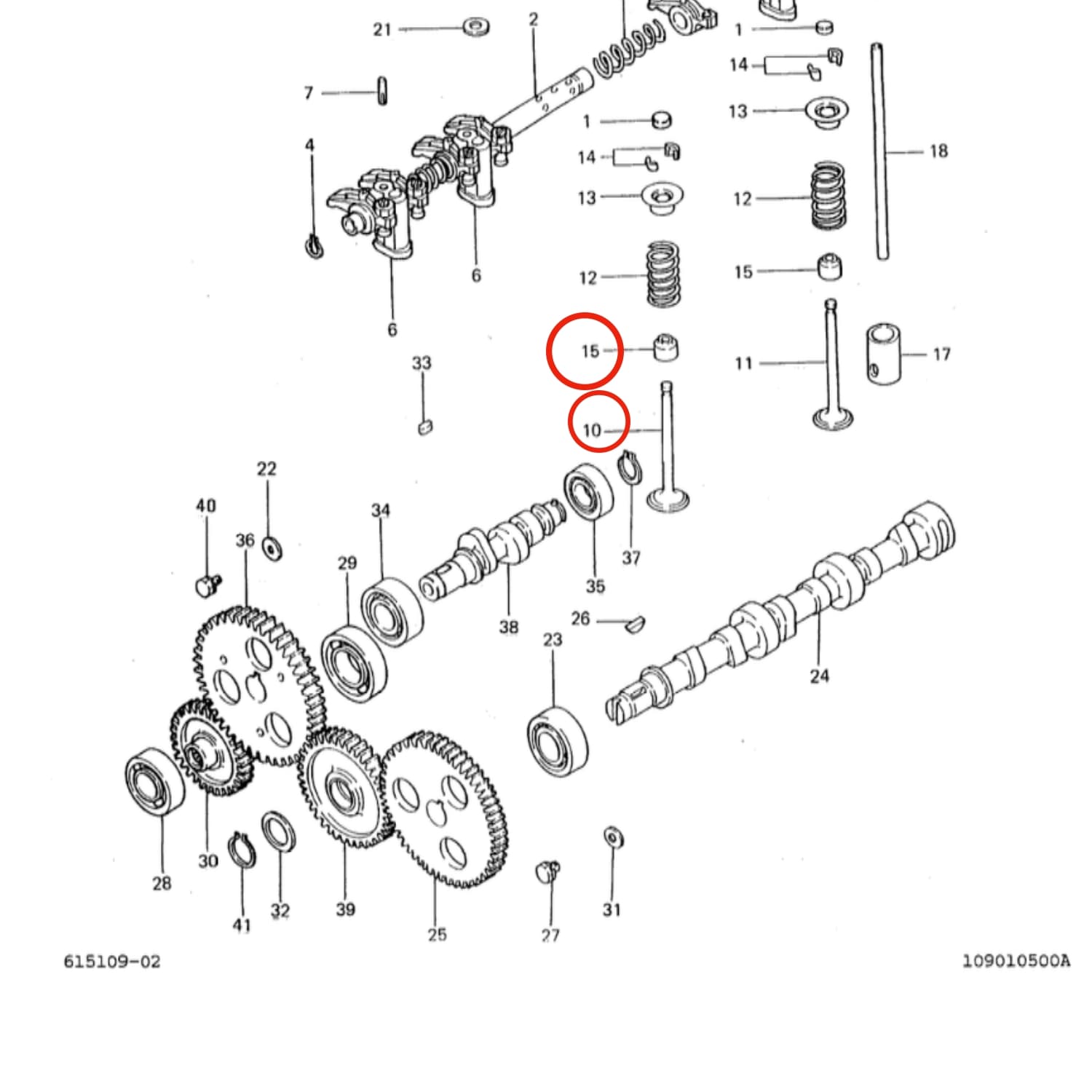 Inlaatklep Mitsubishi L2A - L2E | L3A - L3C - L3E | Pel Job - 2